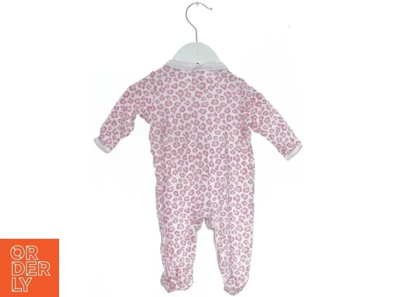 Billede 2 - Lyserød leopardmønstret baby heldragt fra Babyworks (str. 62)