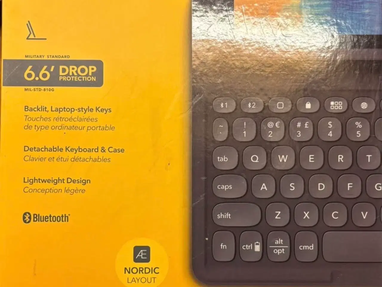 Billede 1 - ZAGG Pro Keys trådløst tastatur og aftageligt etui