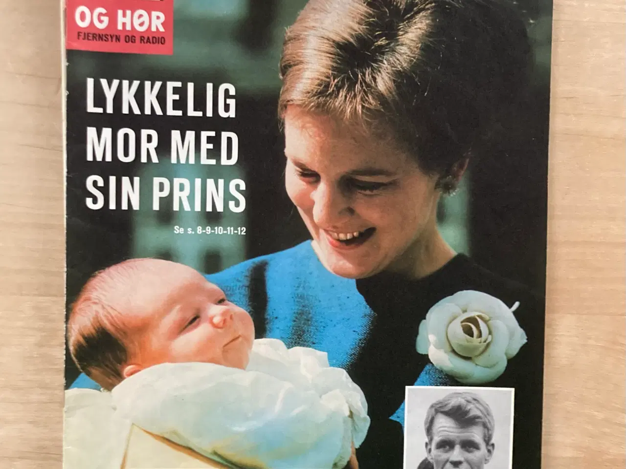 Billede 2 - Den nyfødte Kong Frederik. Historiske Se og Hør.