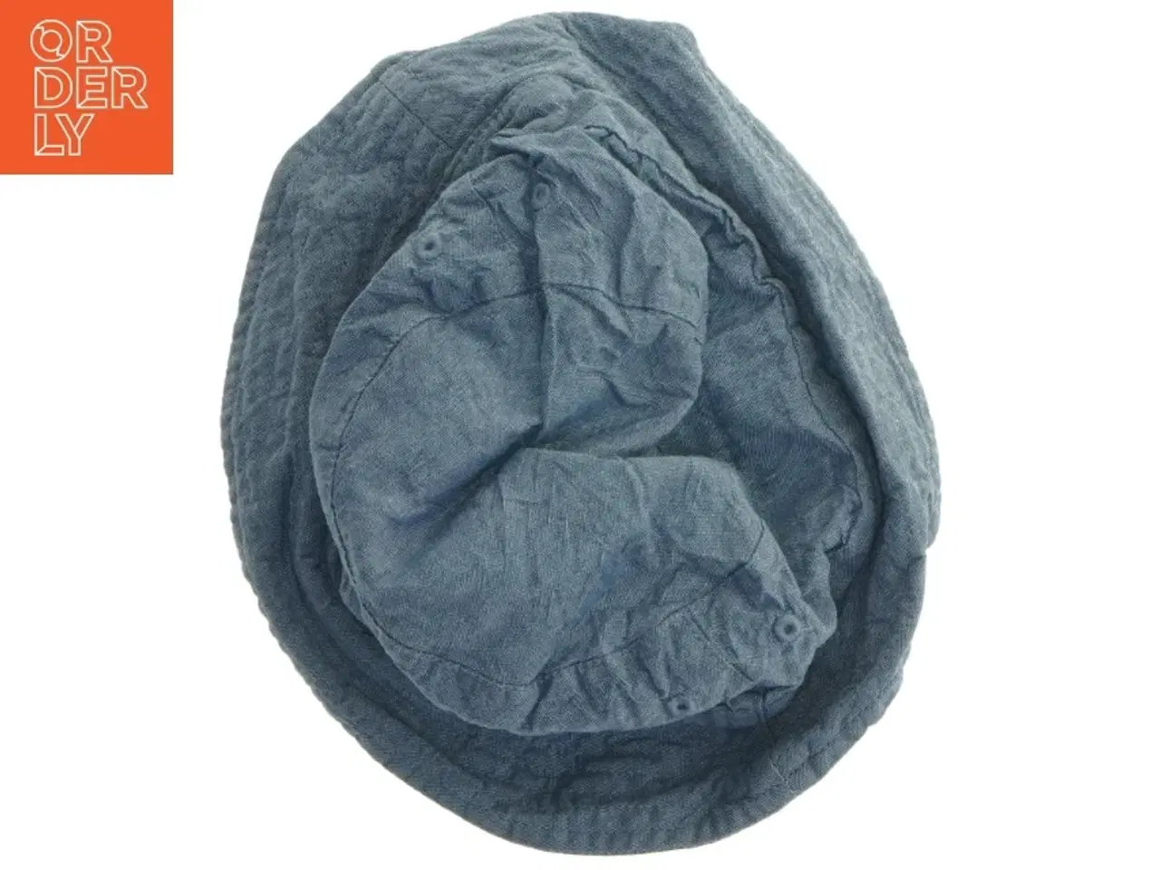 Billede 4 - Blå bøllehat i denimlook fra Coop (str. 52 )