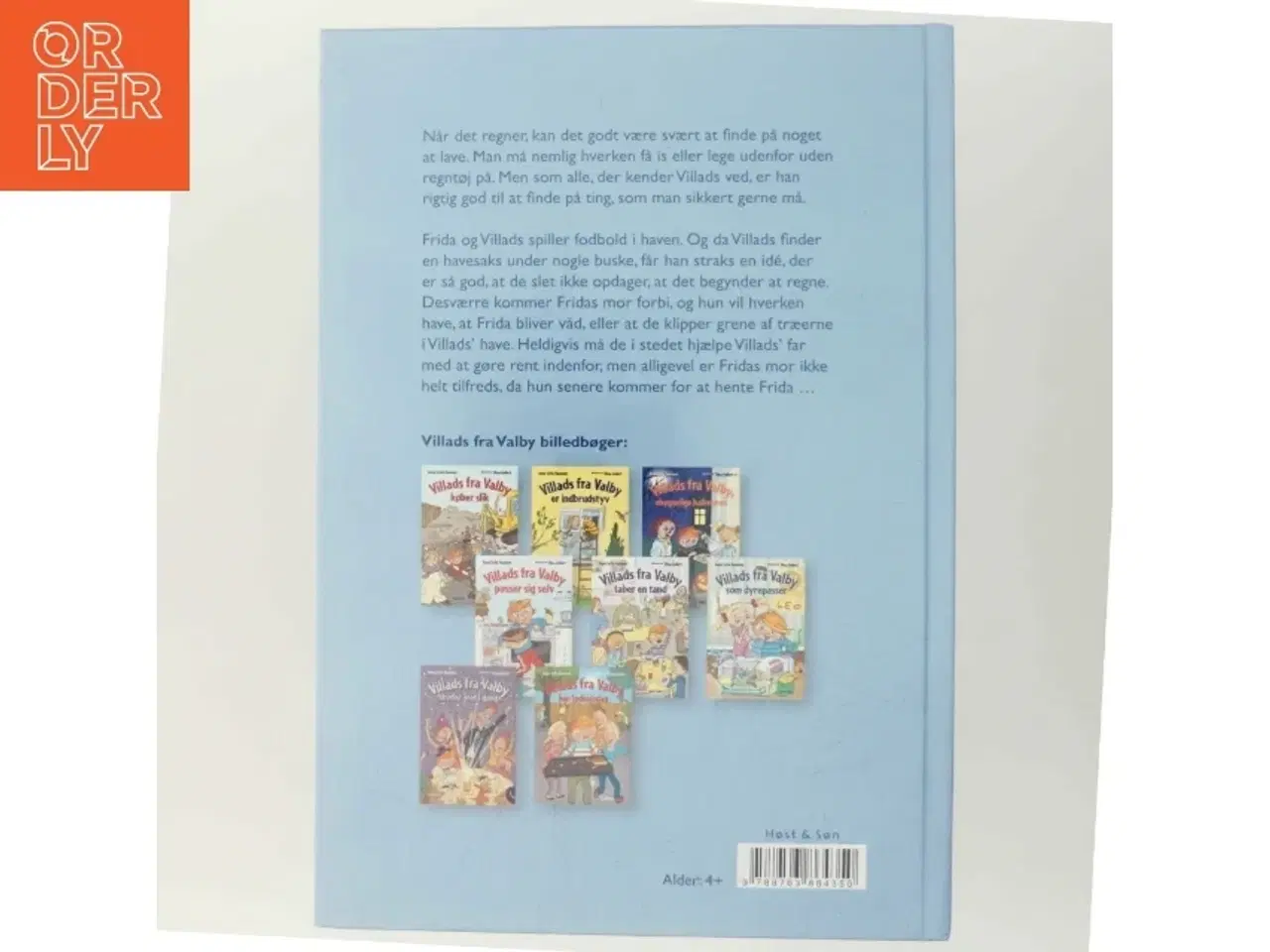Billede 3 - Villads fra Valby spiller fodbold af Anne Sofie Hammer (Bog)