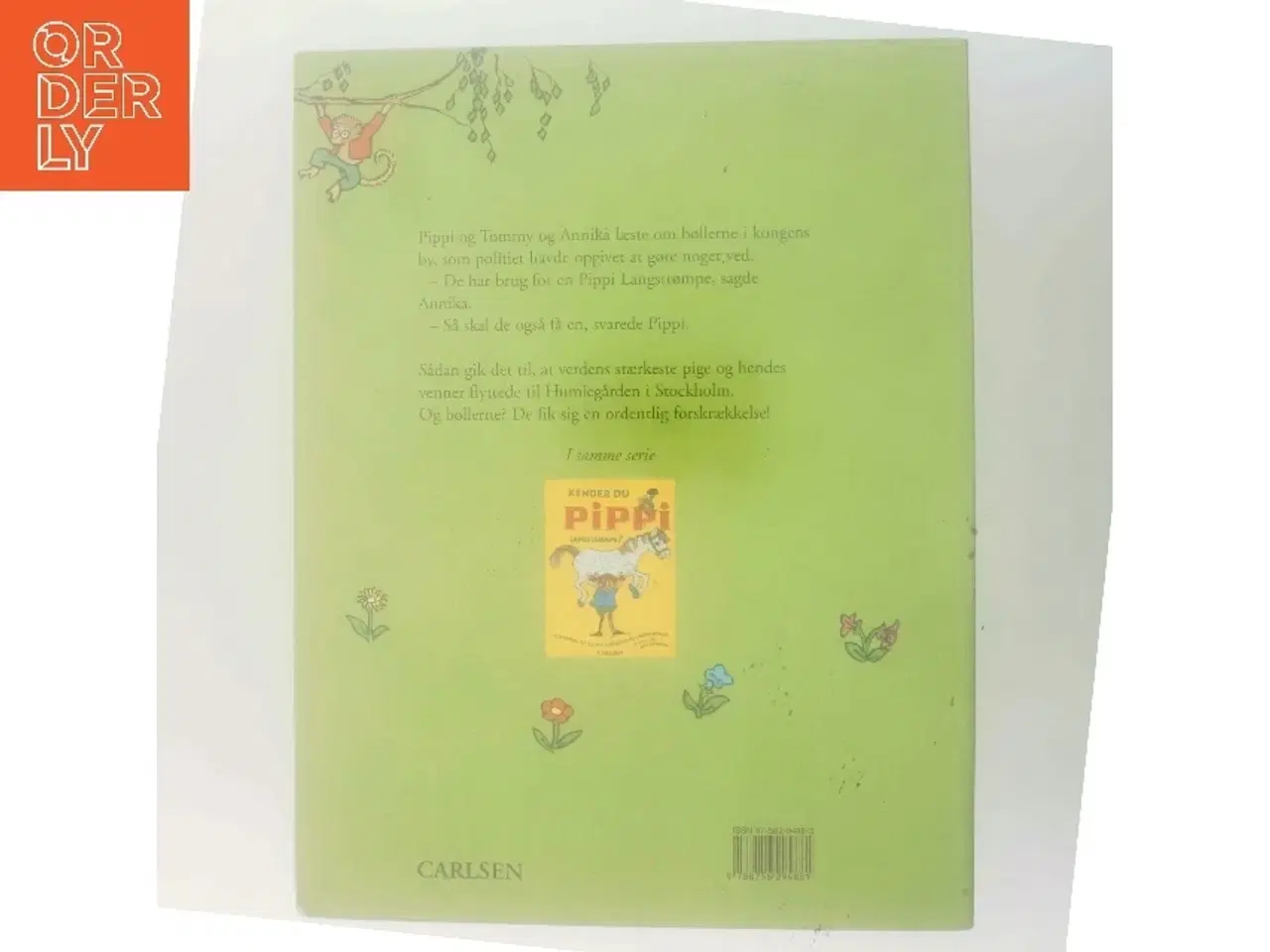 Billede 3 - Pippi Langstrømpe i Humlegården : billedbog (Bog)