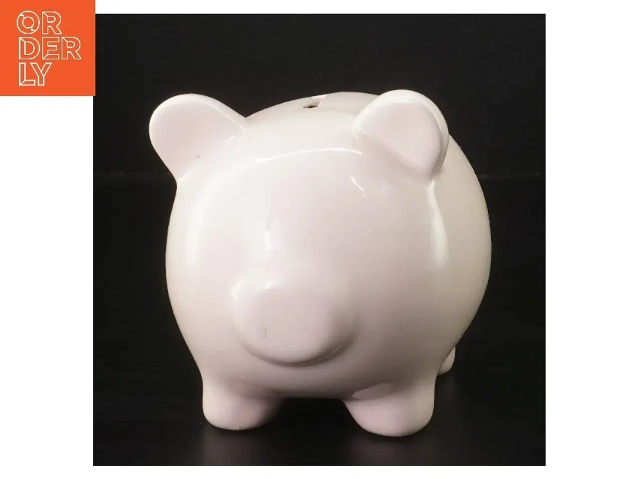 Billede 1 - Lyserød sparegris (str. 15x12x11 cm)