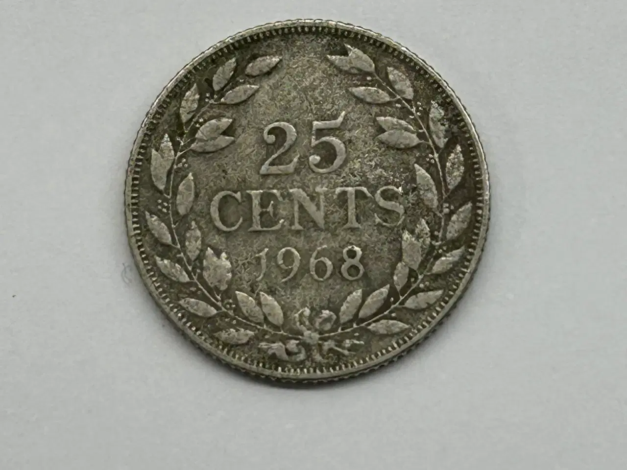 Billede 1 - 25 Cents 1968 Liberia