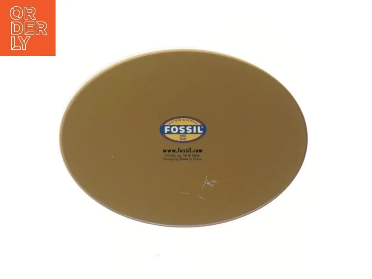 Billede 3 - Oval Vintage Fossil smykkeæske (str. 11,5 cm)