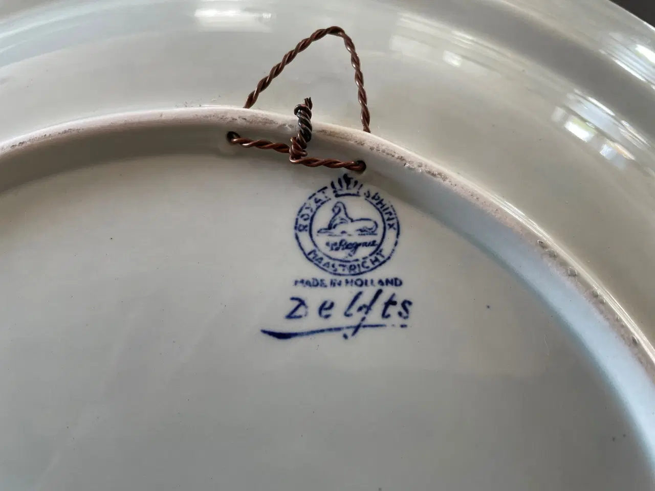 Billede 2 - Delfts porcelænsplatte