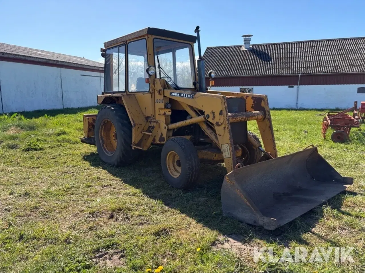 Billede 7 - Rendegraver John Deere JD310 med tilbehør