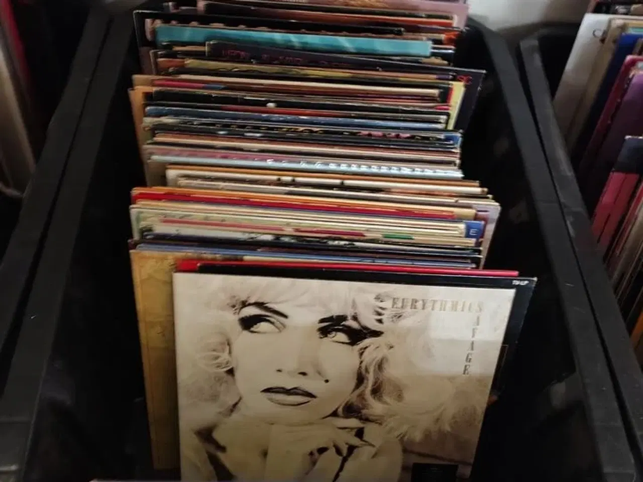 Billede 1 - Fire kasser LP'er