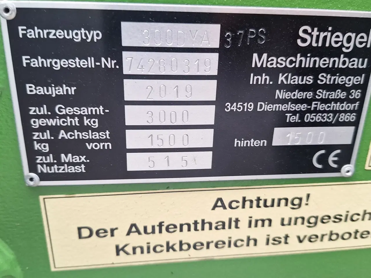 Billede 7 - Striegel 300 Dy/a