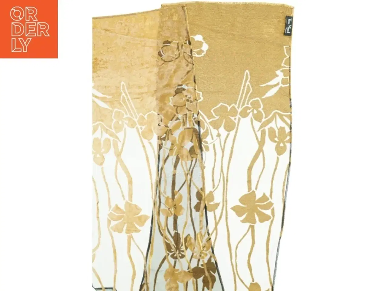 Billede 5 - Tørklæde med blomstermønster fra Vera Mont (str. 200 x. 36 cm)