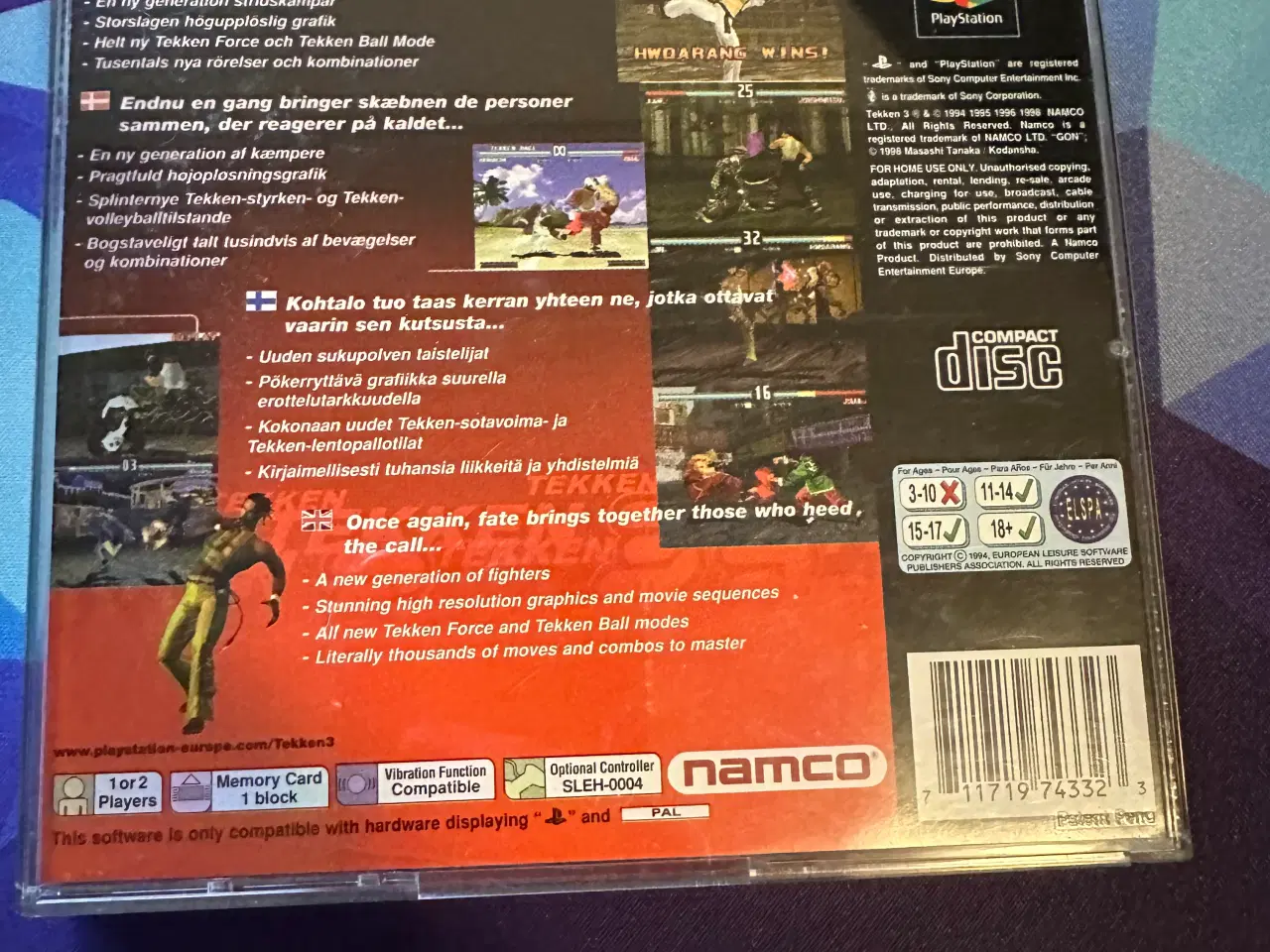 Billede 3 - Tekken 3 Ps1