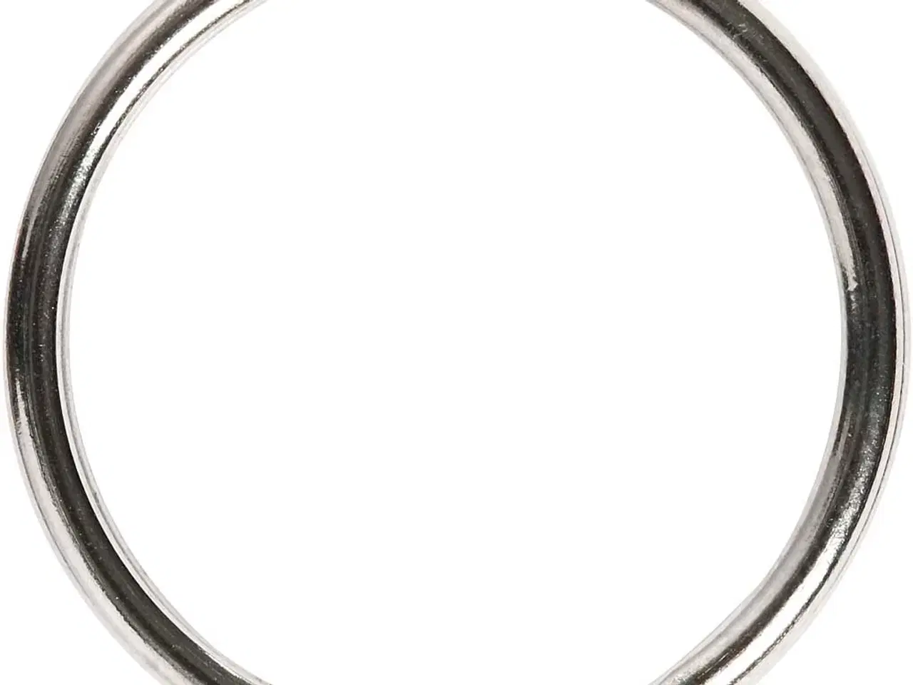 Billede 1 - Metal Nøgleringe 25 mm - 8 stk. Pakke