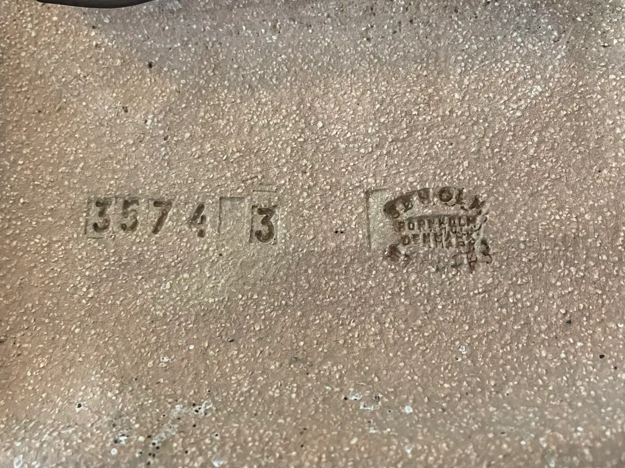 Billede 3 - Søholm relief nr. 3574-3 fugl med rød sol