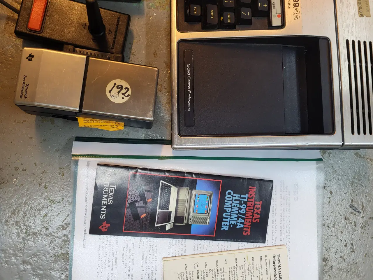 Billede 5 - Texas instruments Ti-99/4a med speech emulator mm.