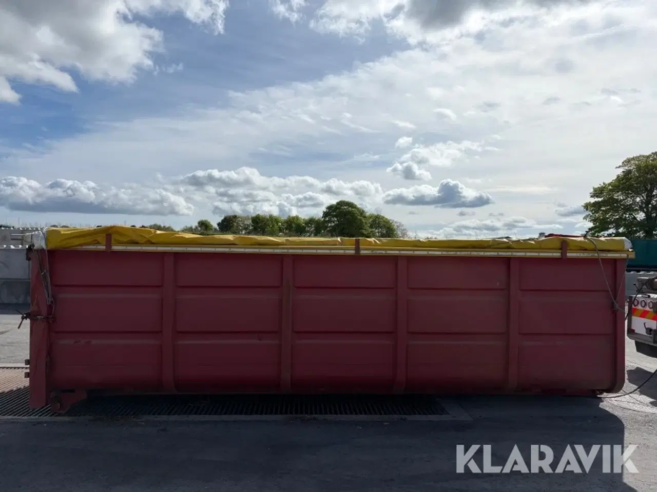 Billede 6 - Ladcontainer åben Micodan med rullepressining korntæt