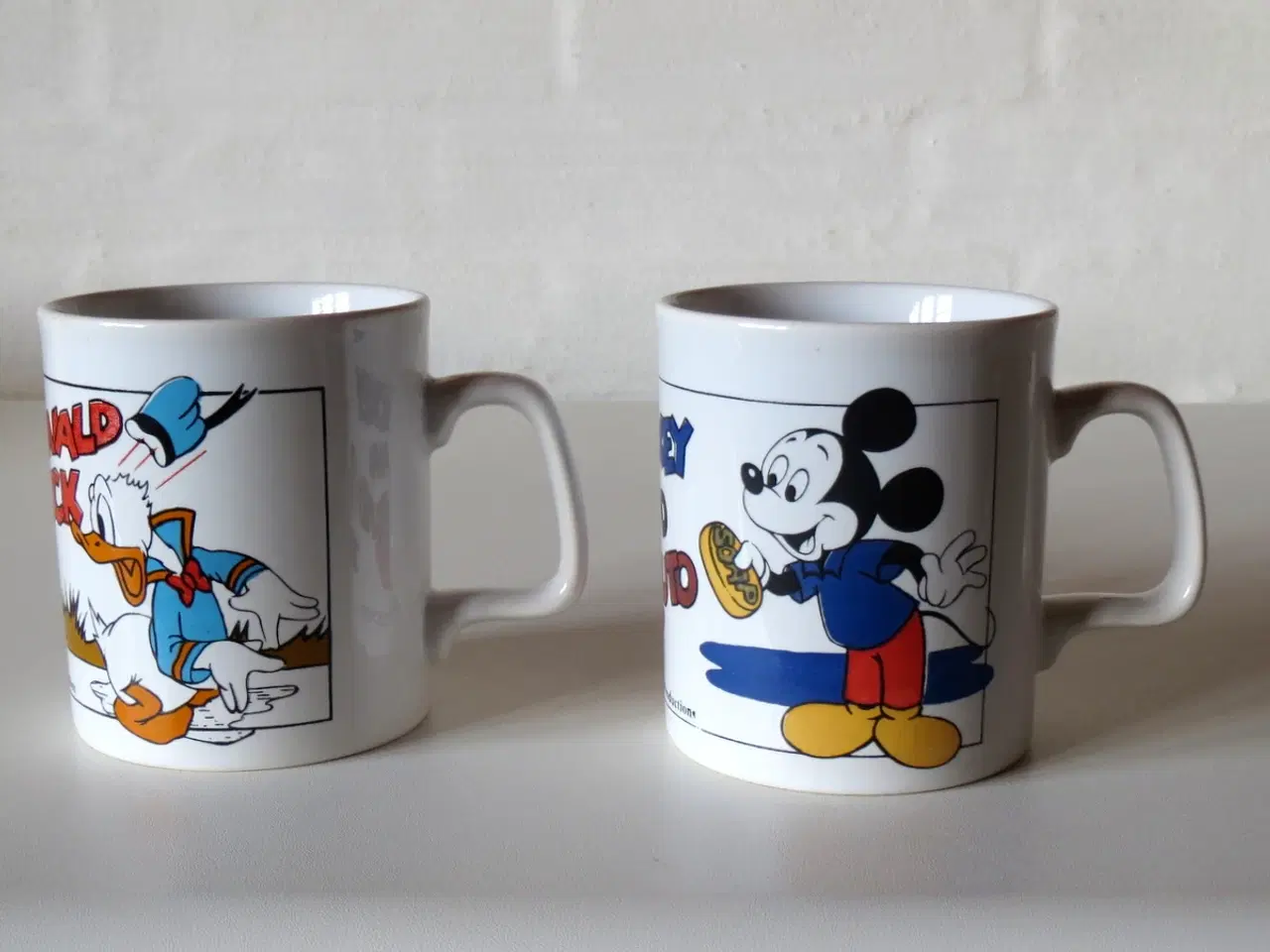 Billede 5 - 4 Retro Disney krus fra 70’erne