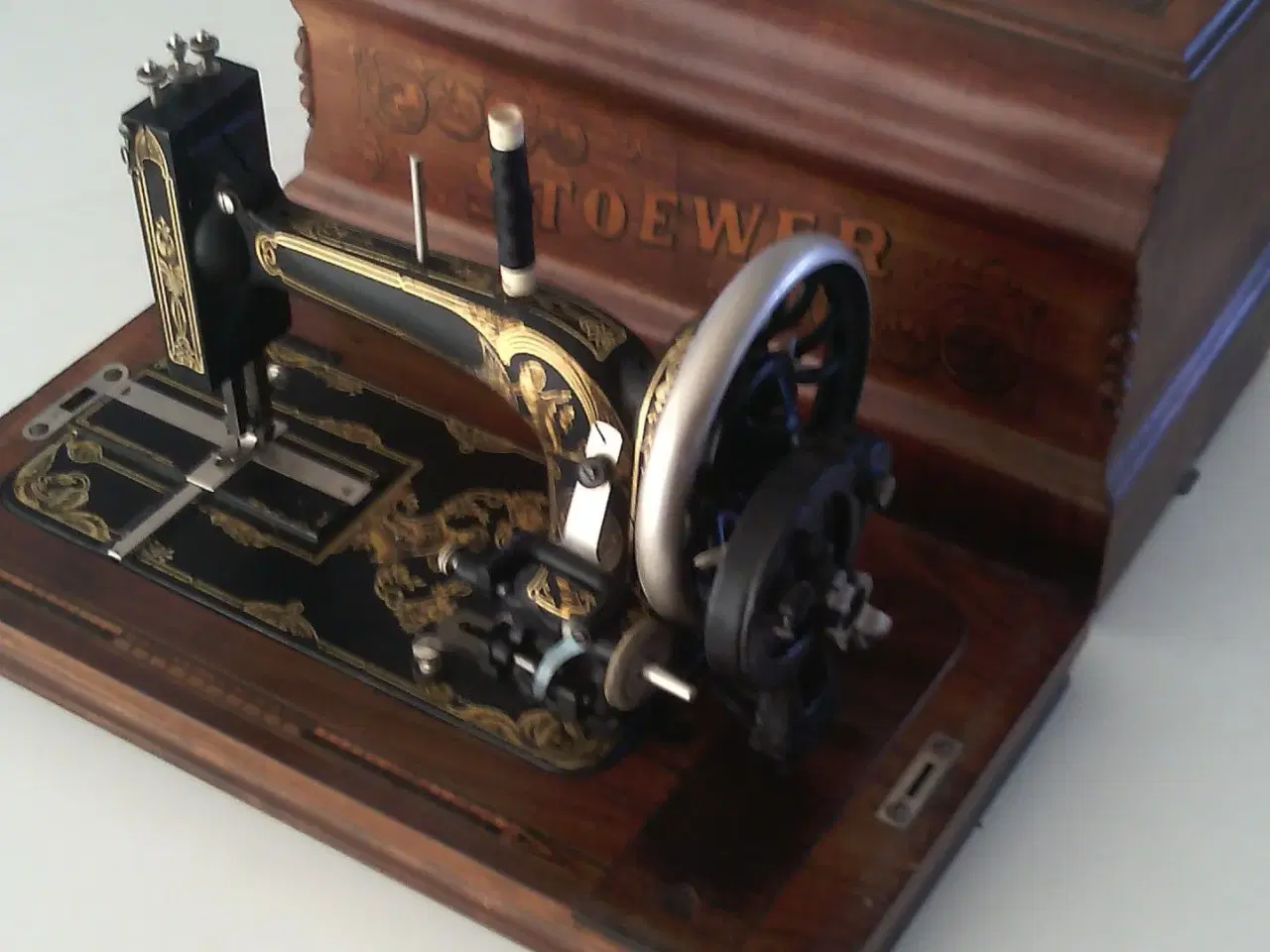 Billede 2 - Antik STOEWER symaskine