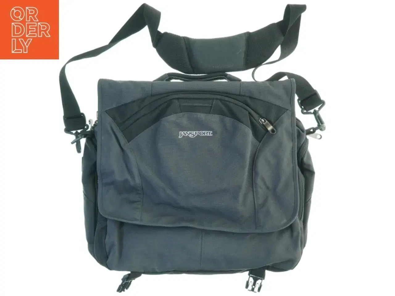 Billede 1 - UBRUGT PC skuldertaske fra Jansport (str. 42 x 34 x 11 cm)
