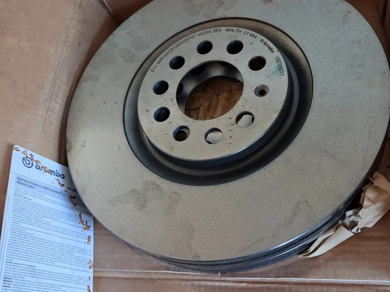 Billede 1 - Bremseskiver Audi-VW og caliper rep.sæt Polo