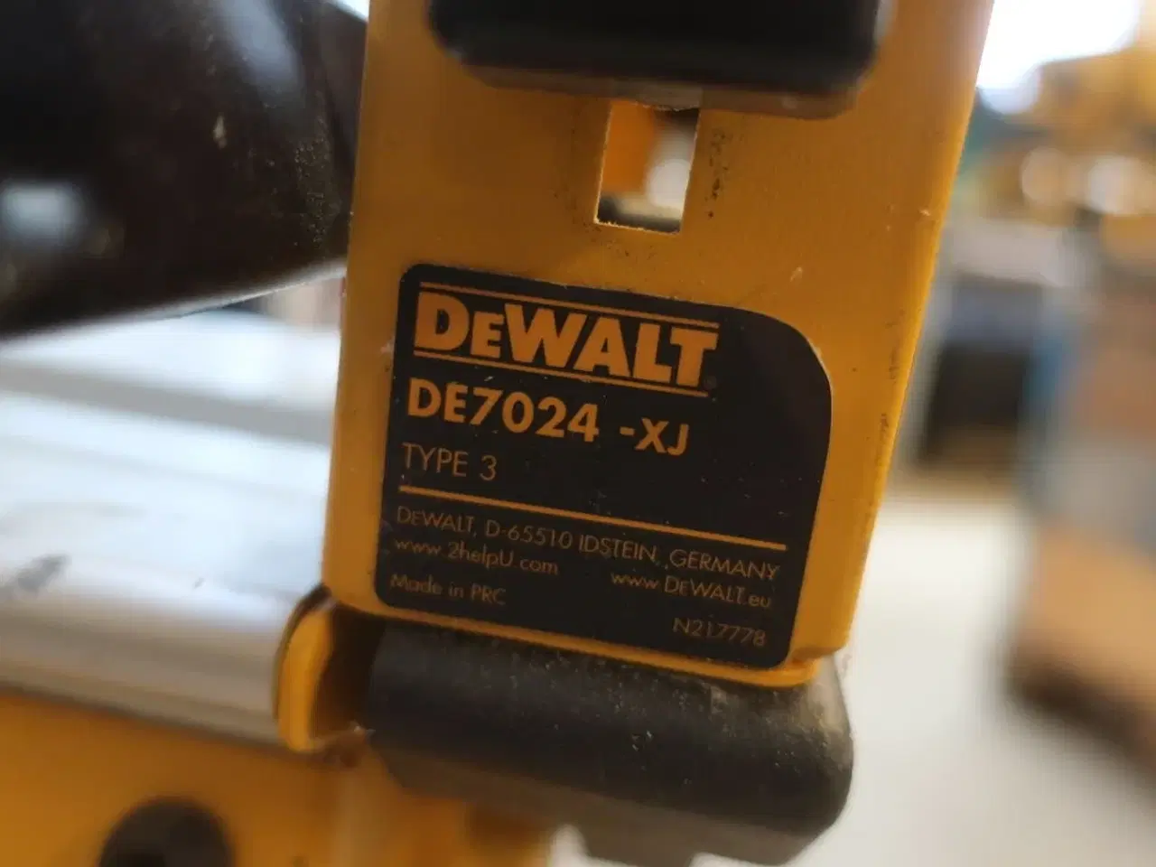 Billede 5 - Kap-/Geringssav DEWALT Model: DWS778/ DE77024 -XJ