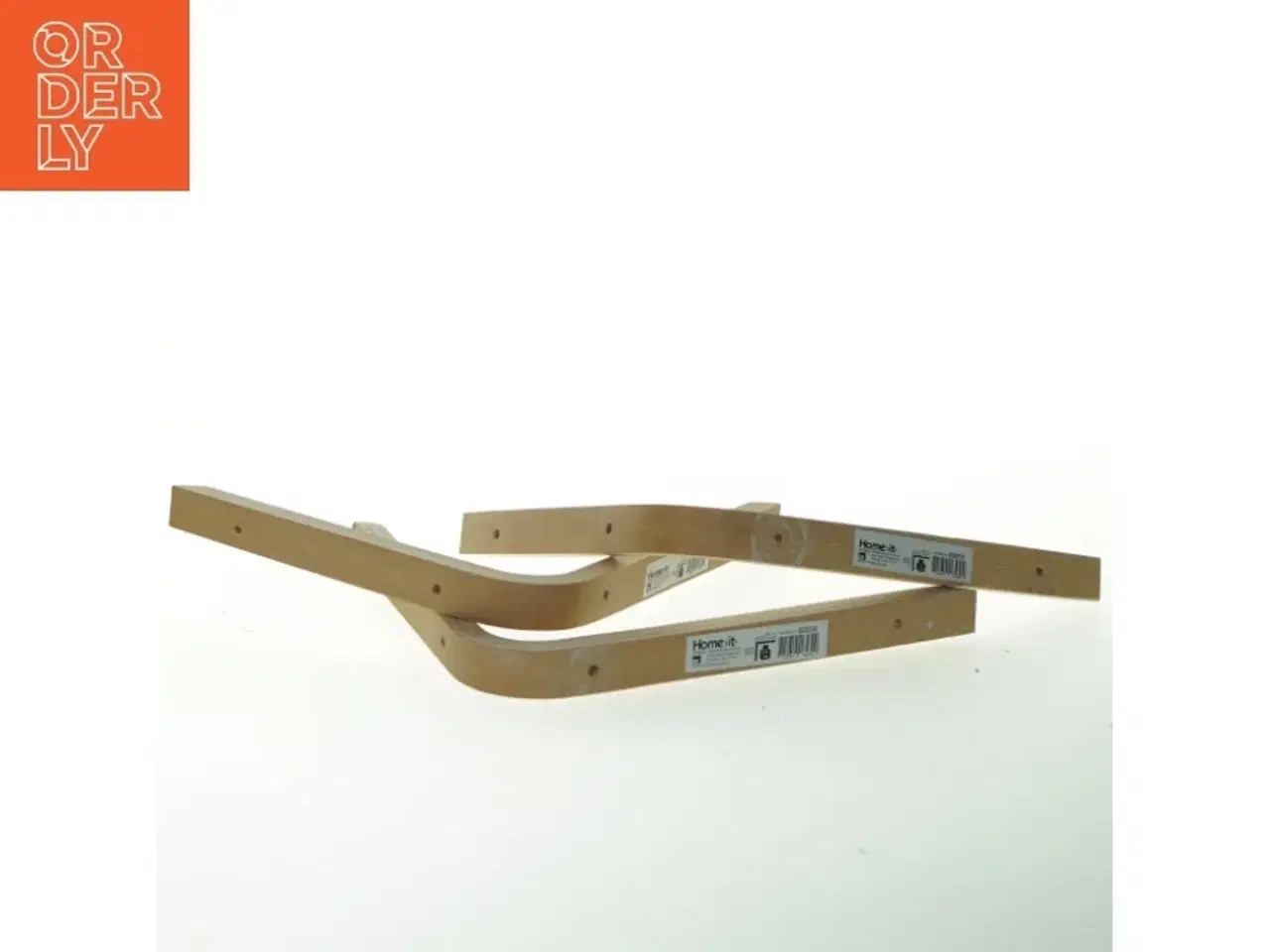 Billede 1 - Træhyldeknægte fra Home-it (str. 225x200 mm)