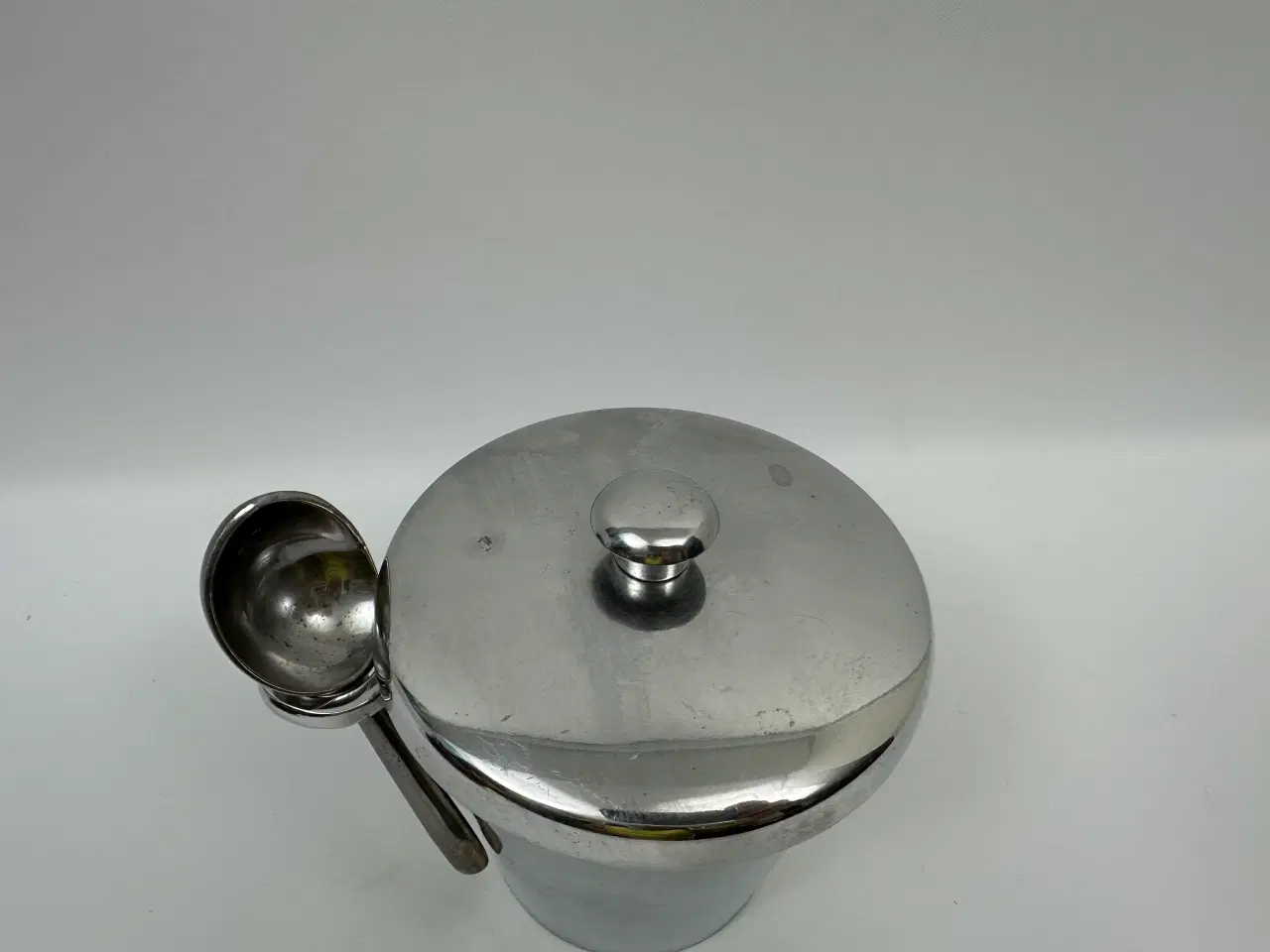Billede 3 - Vintage isspand m. tang i chrome / stål