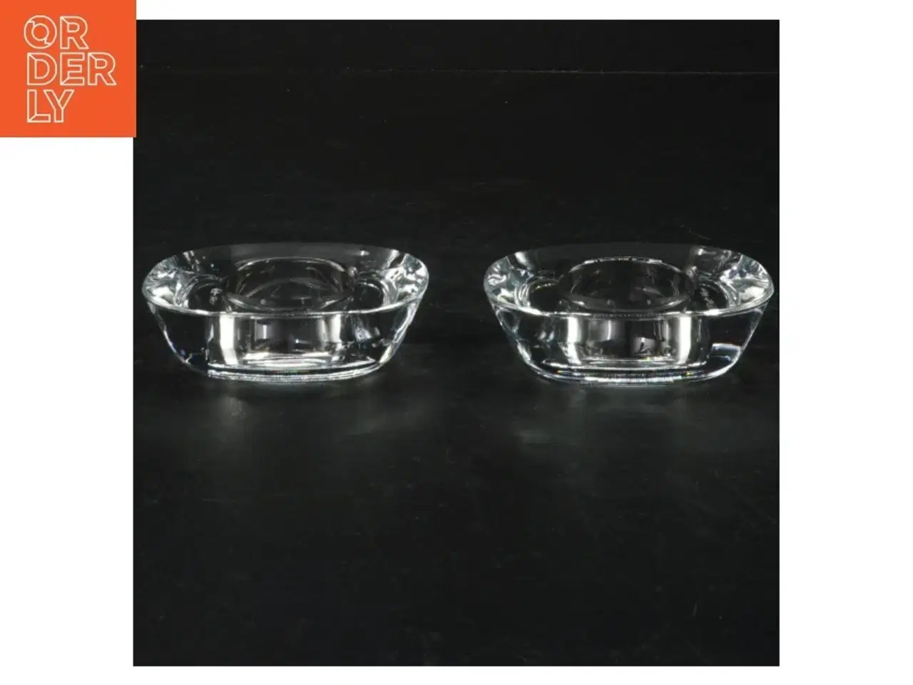 Billede 1 - Piet Hein glasskåle (str. 9 x. 7,5 cm)