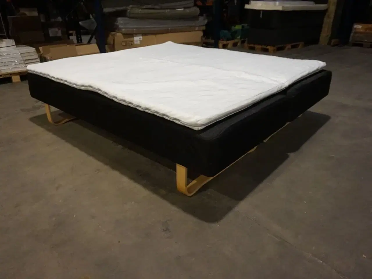 Billede 2 - Huma Premium boxmadrasseng 180x200 cm med meder og topmadras