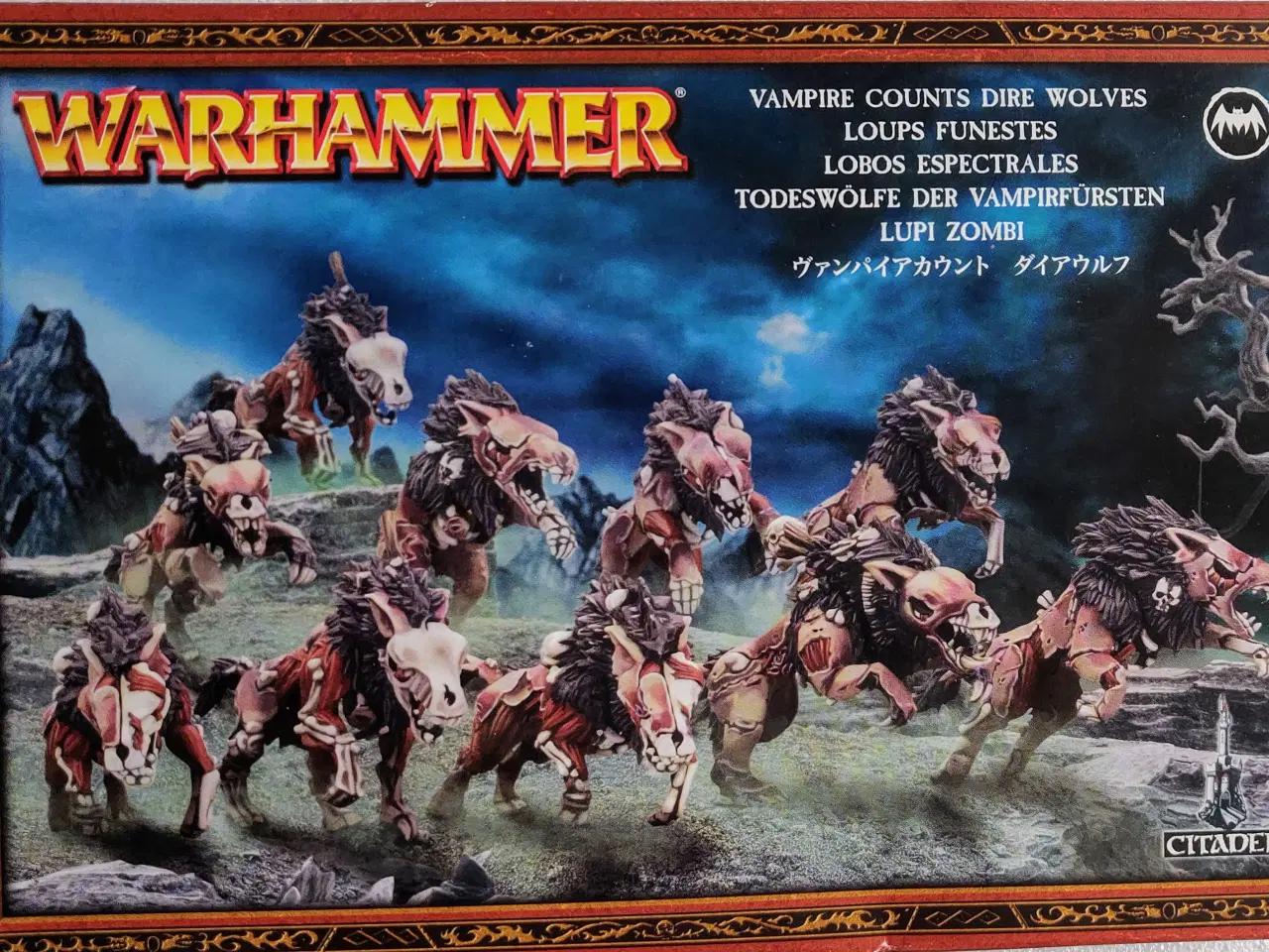 Billede 1 - Vampire Counts Dire Wolves & Skaven plague monks