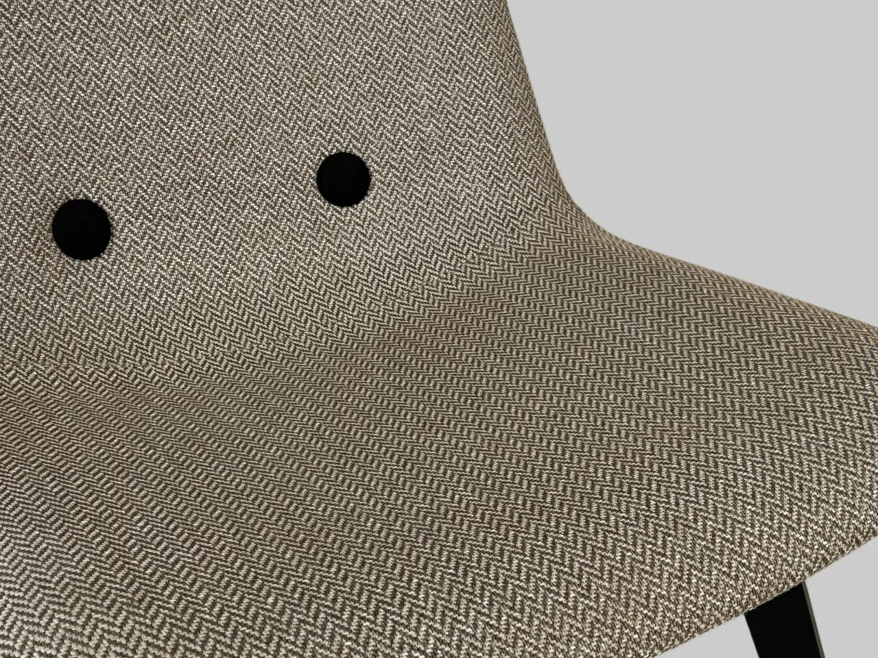 Billede 7 - Erik Jørgensen Eyes Lounge EJ 3 Loungestol - Beige/Sort Eg Stel