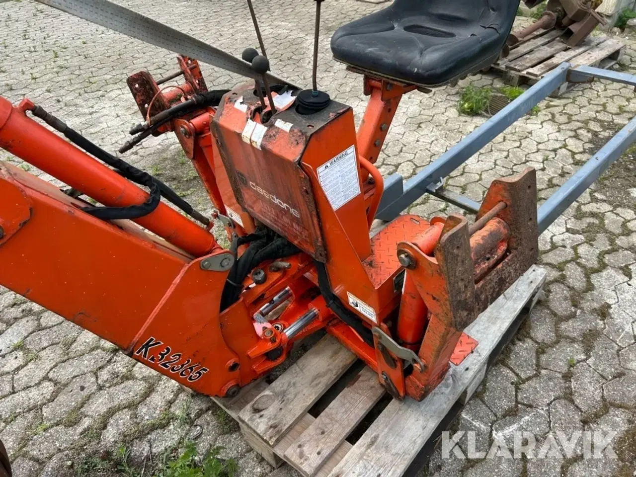 Billede 5 - Hydraulisk gravearm Kioti KB 2365