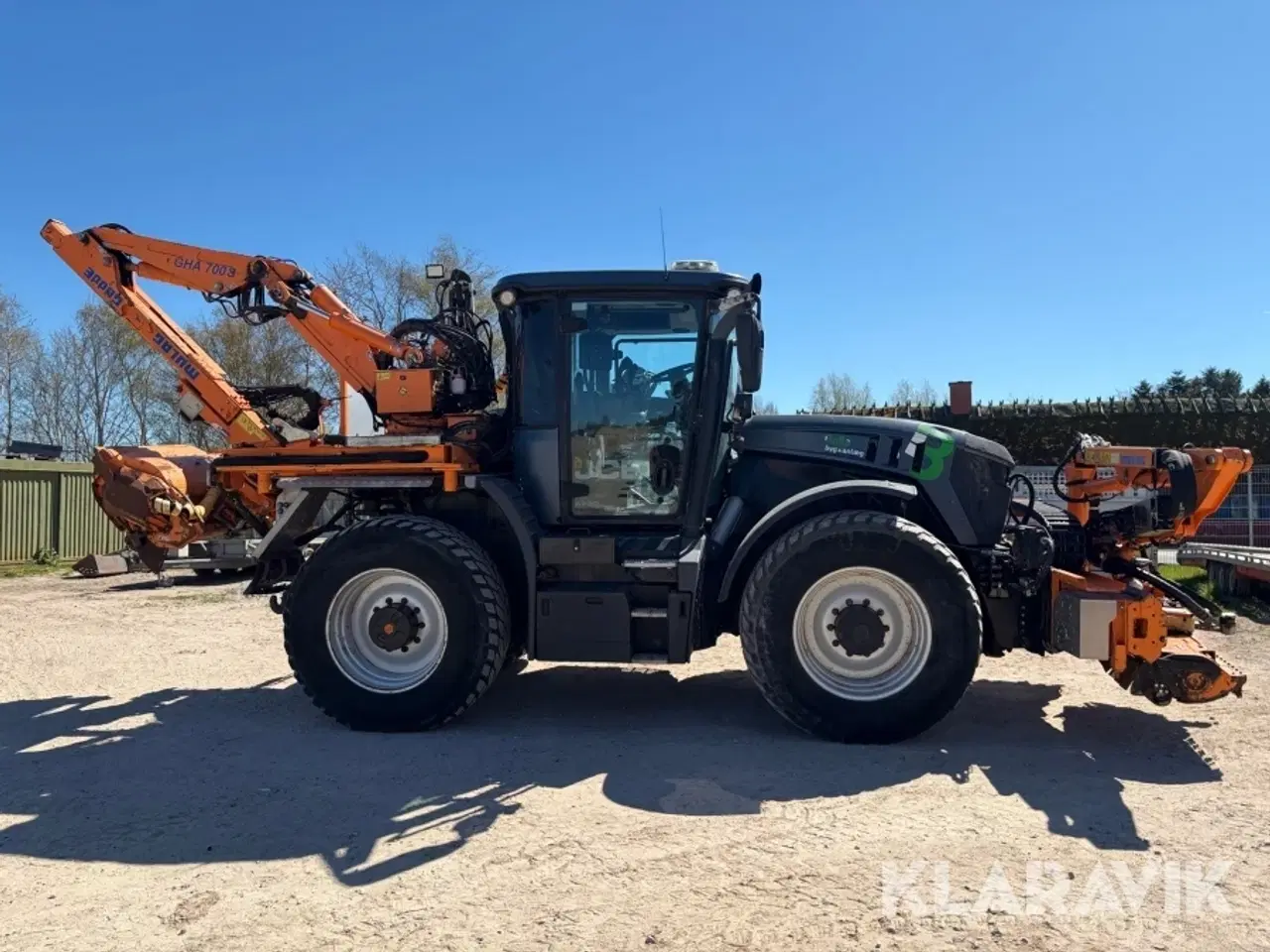 Billede 4 - Traktor JCB Fastrac med komplet MULAG klippeopsætning