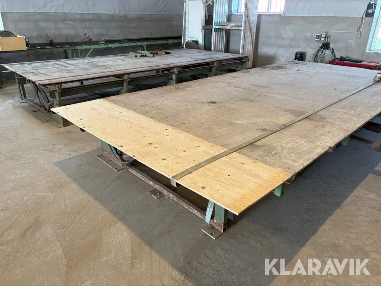 Billede 1 - Vendeborde med hydraulik station 2 borde.