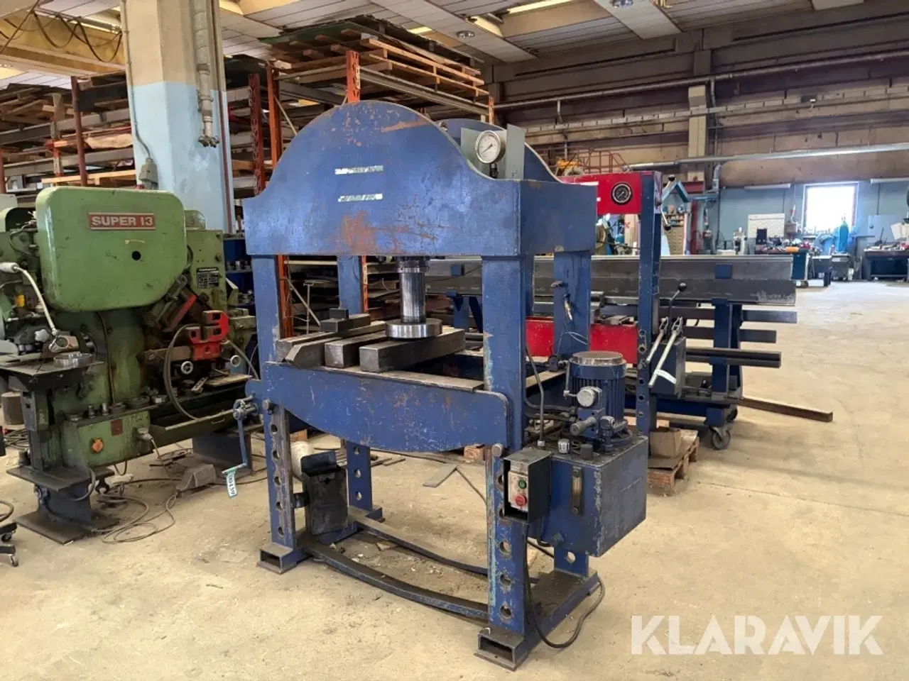 Billede 1 - Hydraulisk værkstedspresse