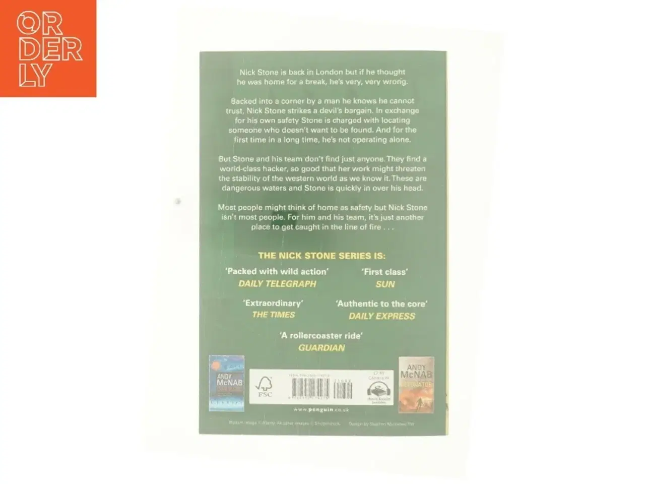 Billede 2 - Line of Fire af Andy McNab (Bog)