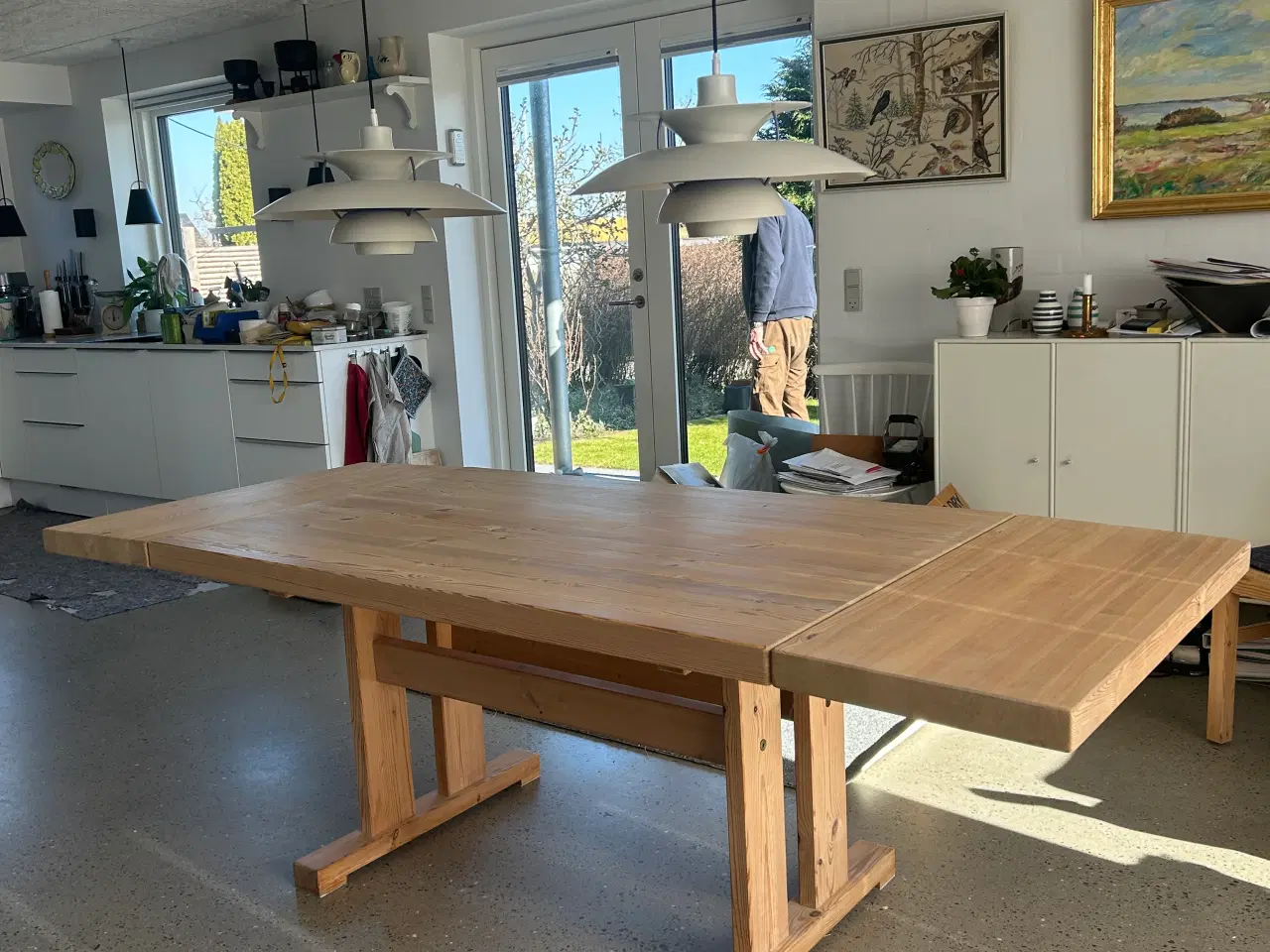 Billede 2 - Ubehandlet Spisebord meget flot. 