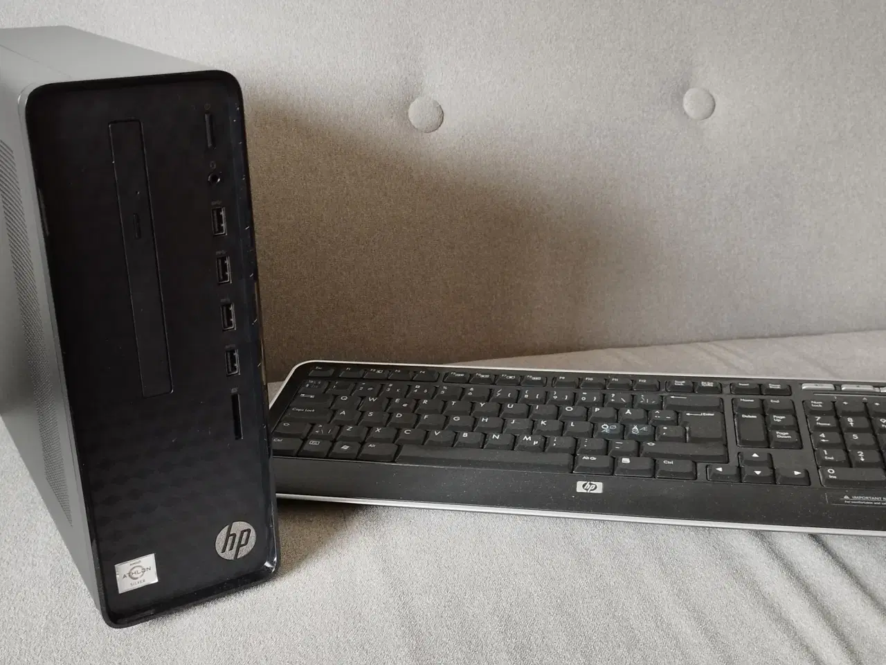 Billede 1 - HP Slimline desktop computer