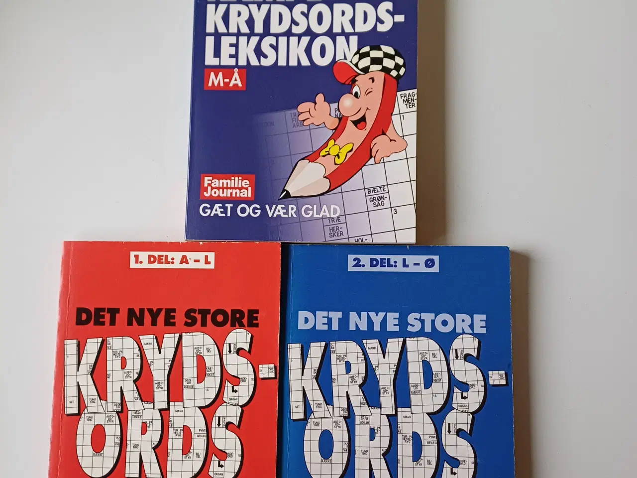 Billede 1 - Det nye Store Krydsordsleksikon - 3 bøger