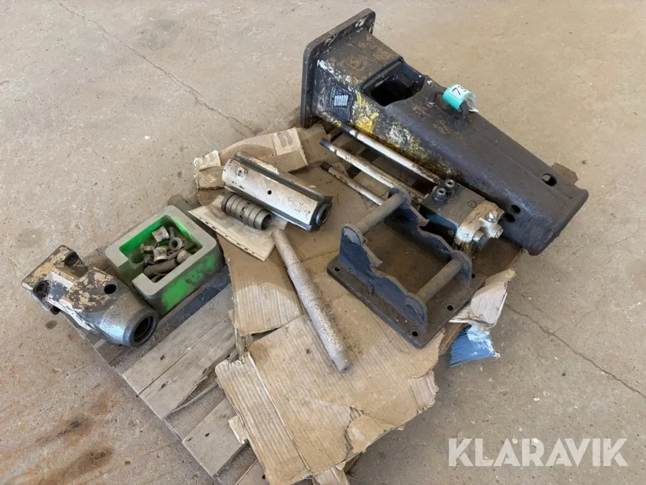 Billede 1 - Hydrauliskhammer i dele.