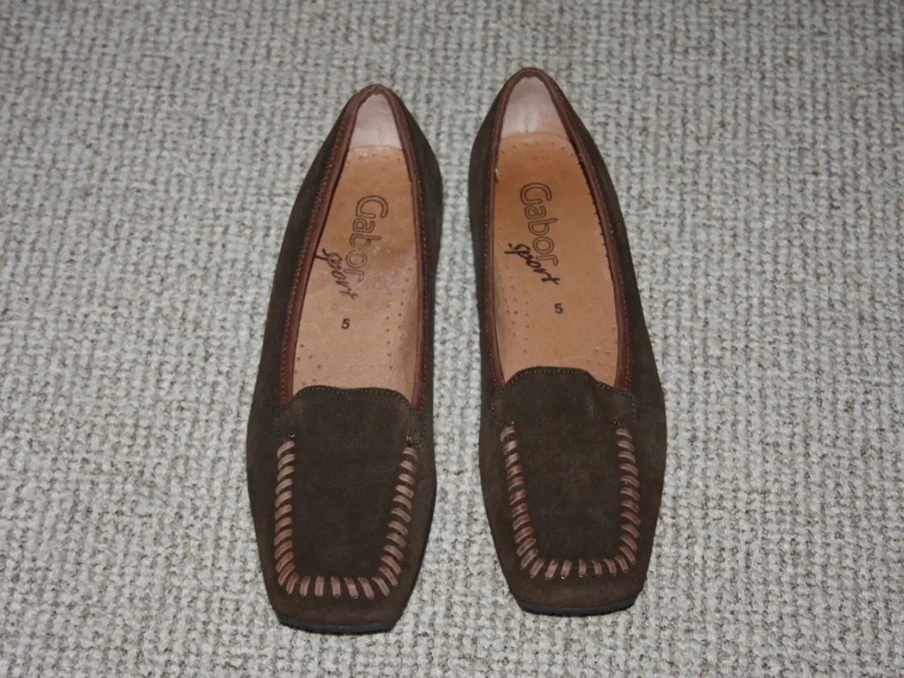 Billede 2 - Gabor sko i ruskind  Str. 5 Aldrig brugt