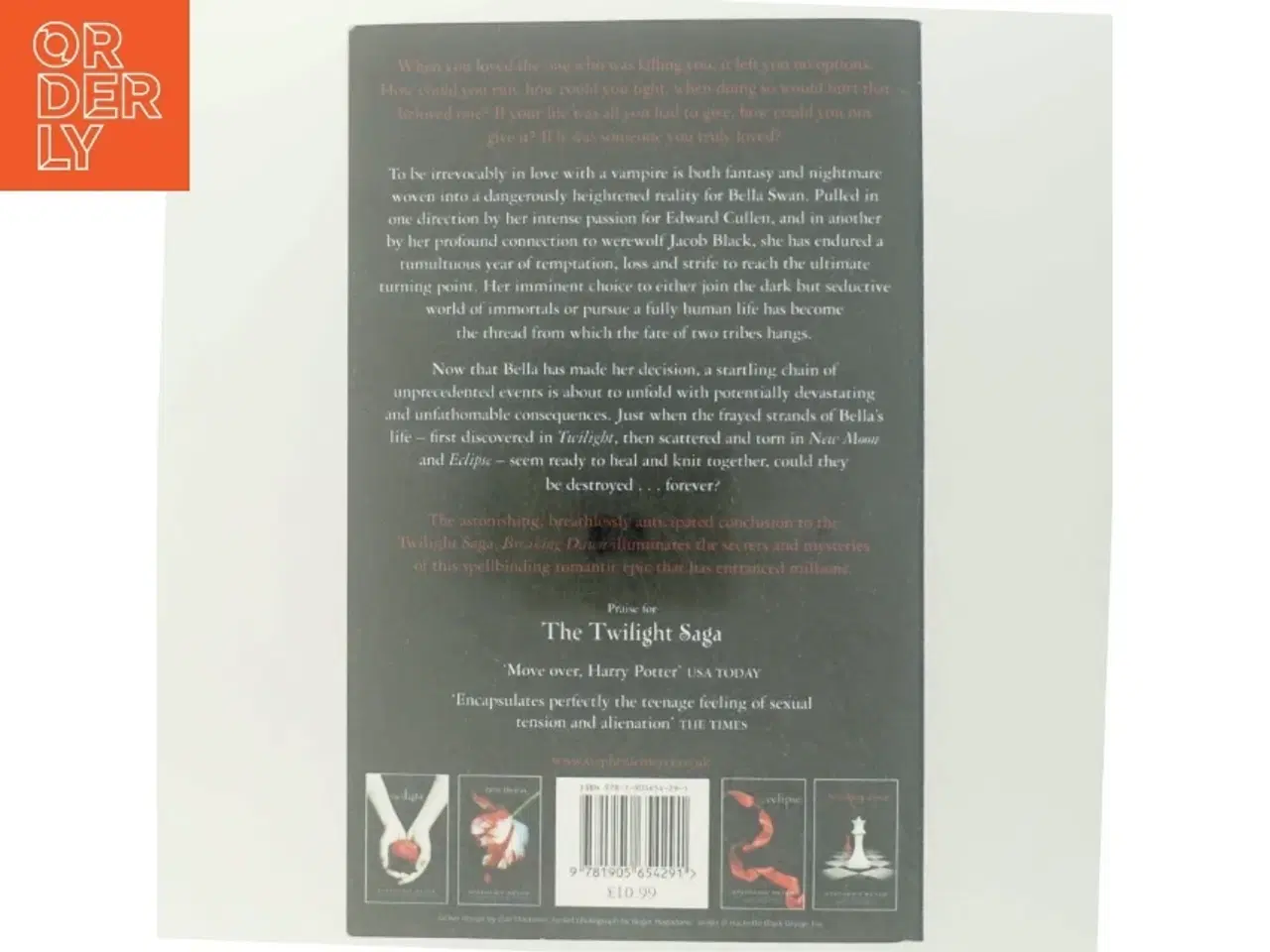 Billede 3 - Breaking Dawn by Stephenie Meyer af Stephenie Meyer (Bog)