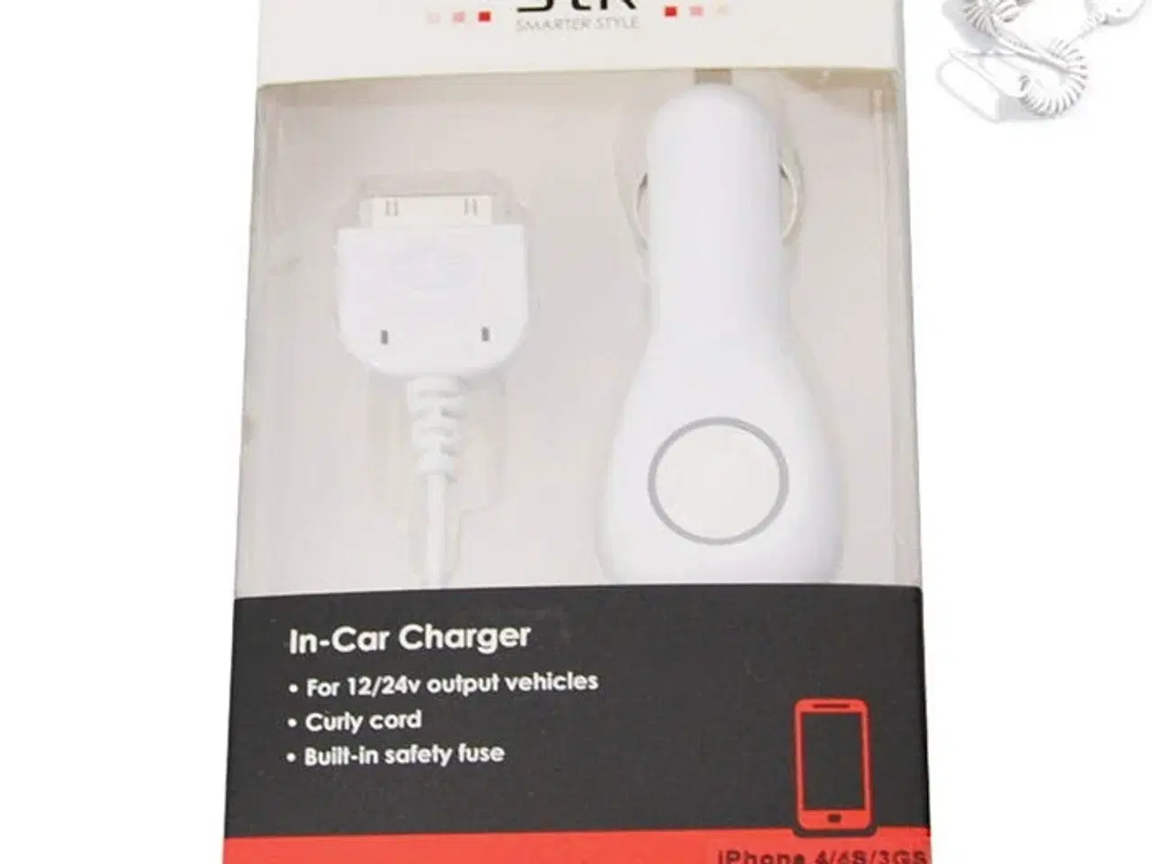 Billede 1 - Ladekabel 12/24v iphone 3/4 ipad/ipod