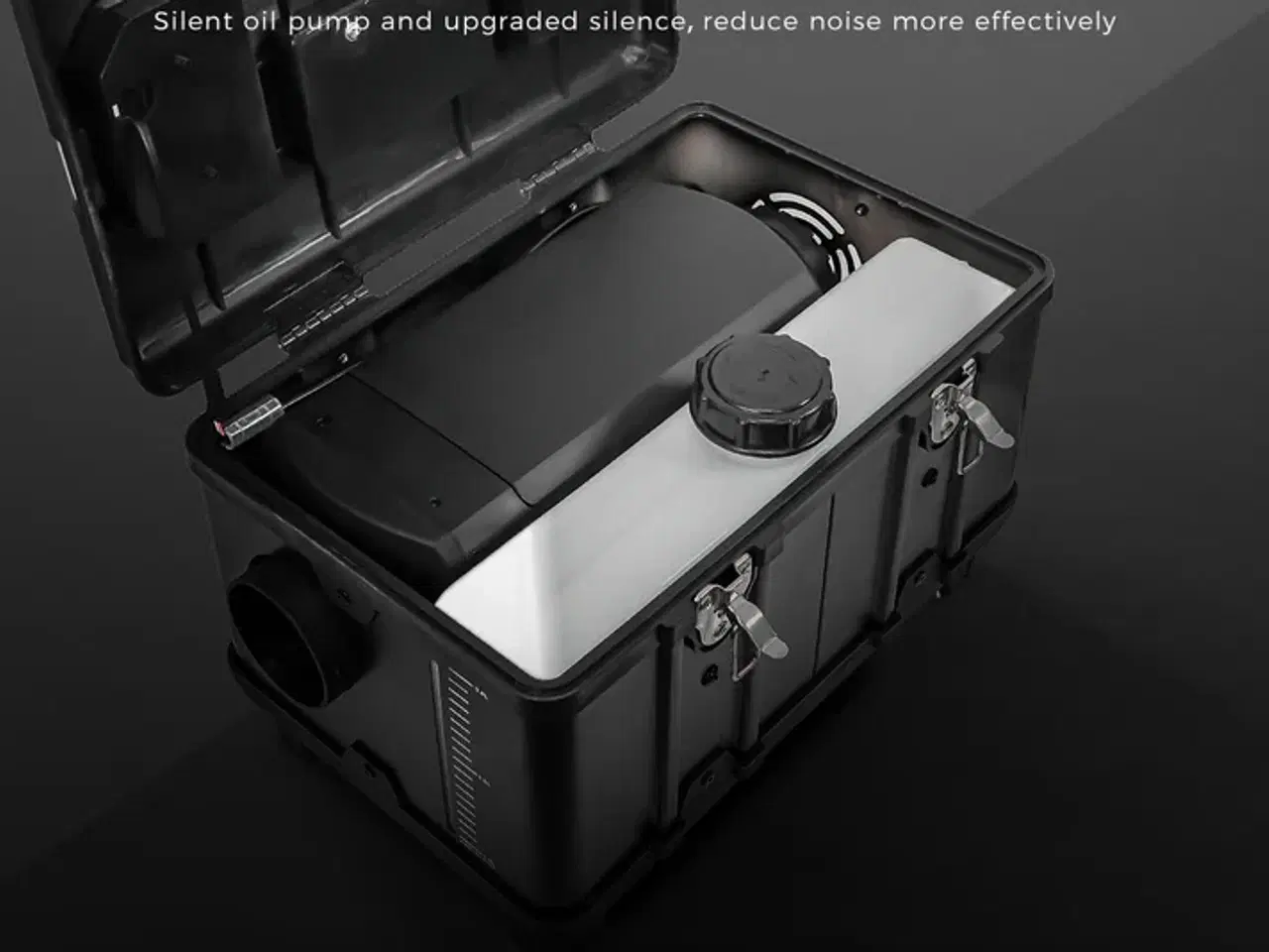 Billede 3 - Sunster TB10 Black Edition 8 kW Toolbox Dieselfyr