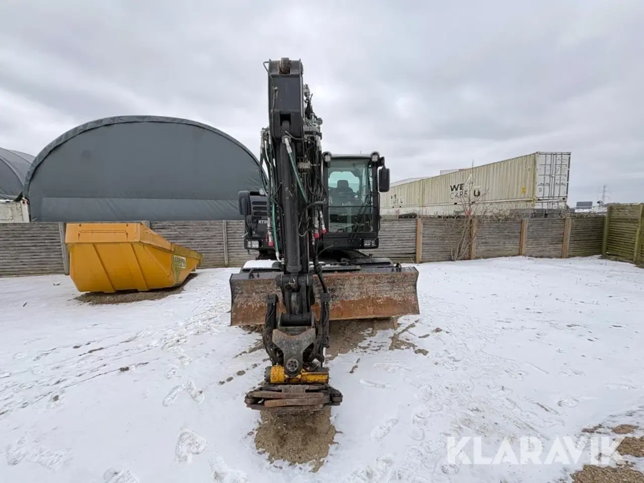 Billede 8 - Hjulgraver Hydrema MX14 Engcon tiltrotator