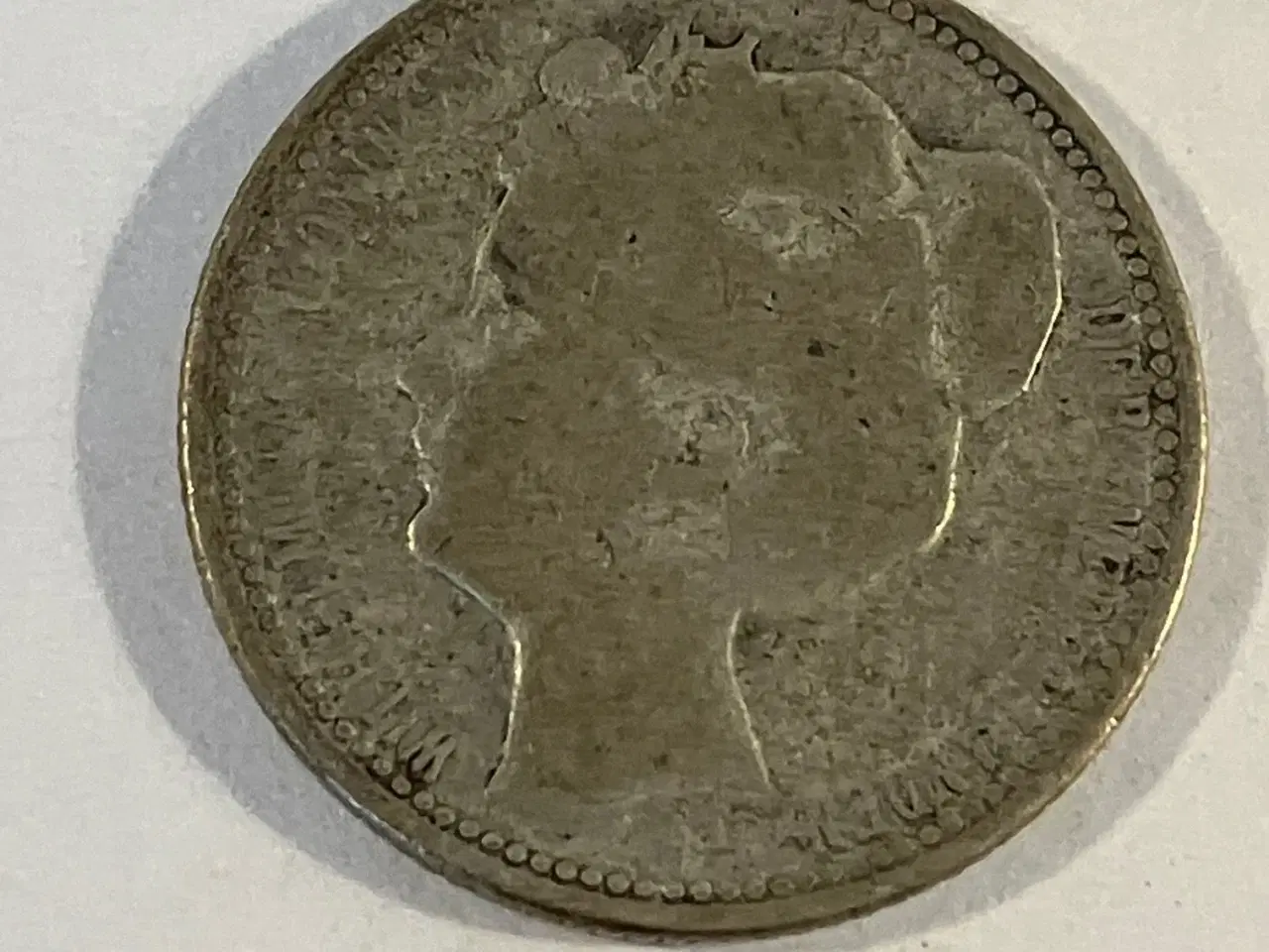 Billede 2 - 25 Cents 1905 Netherlands - Slidt
