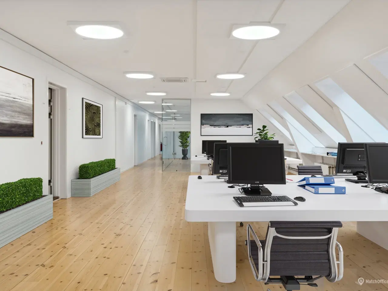 Billede 2 - 379 m2 kontorlejemål i tidligere cigarfabrik centralt på Frederiksberg