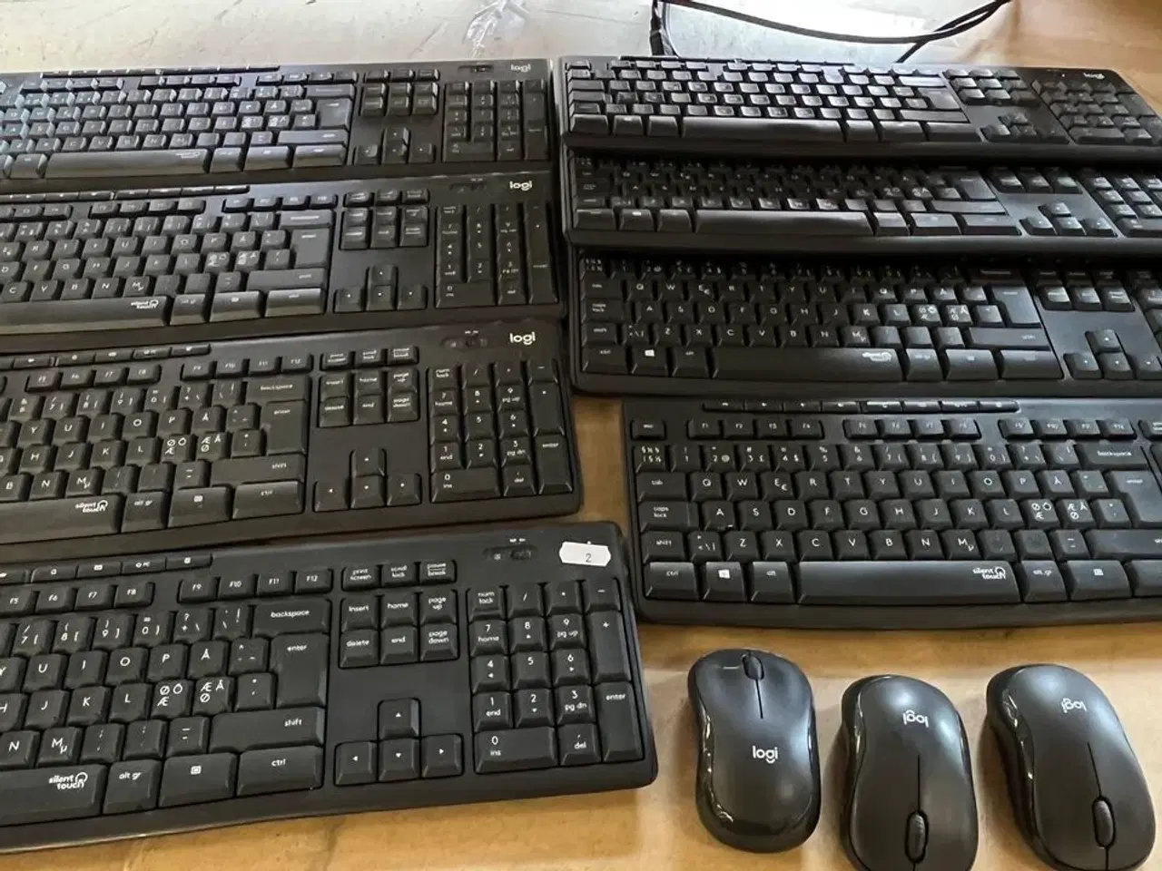 Billede 1 - 8 Keyboards LOGITECH + 3 Mus LOGITECH