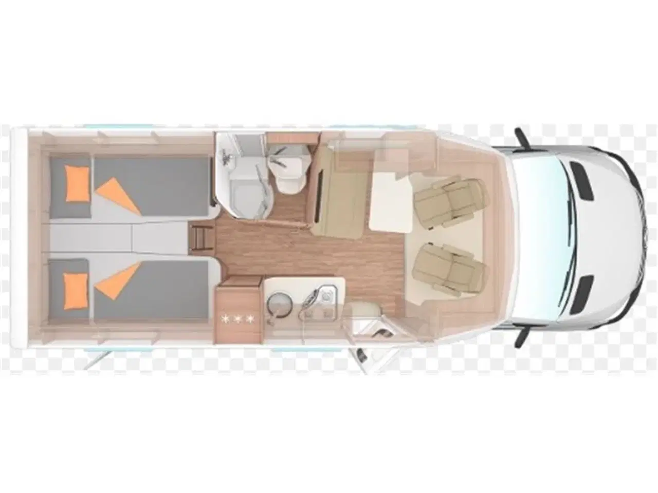 Billede 4 - 2024 - Weinsberg CaraCompact 640 MEG MB Pepper   Weinsberg Pepper 640 MEG MB 2024 - Kan ses nu hos Camping-Specialisten.dk