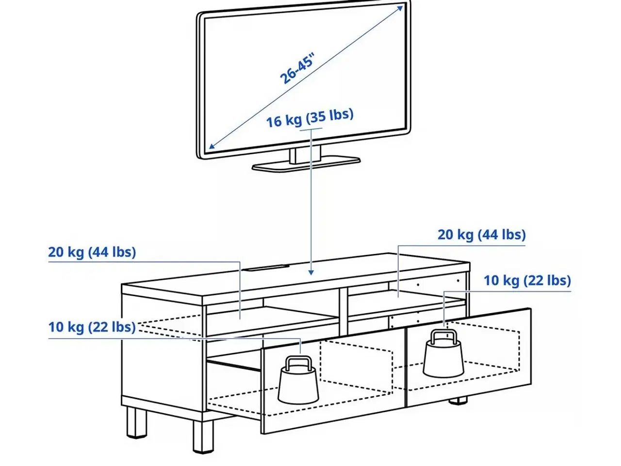 Billede 2 - TV bænk