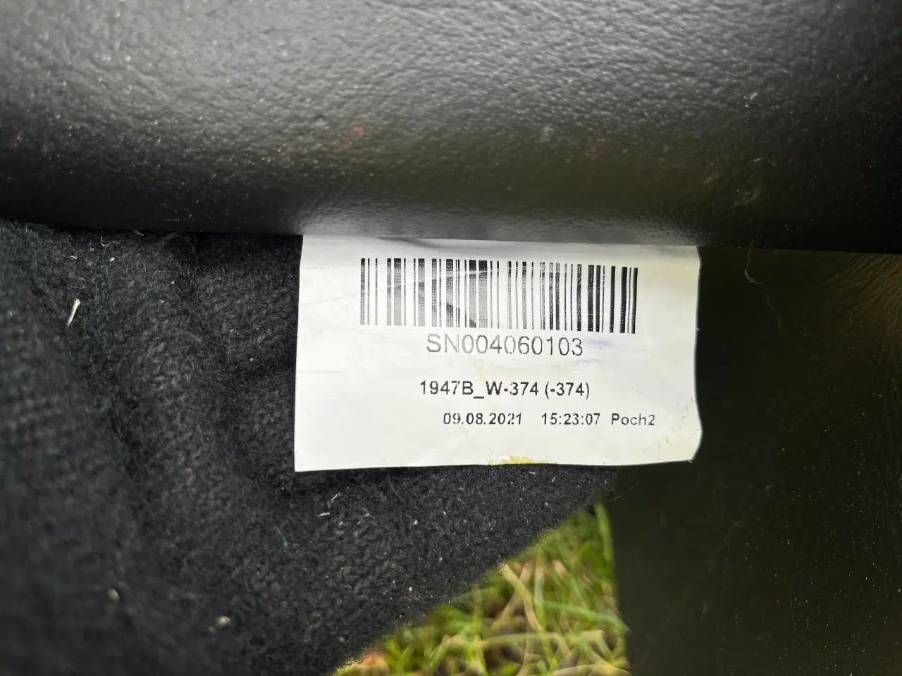 Billede 5 - 2 personers læder sofa i sort